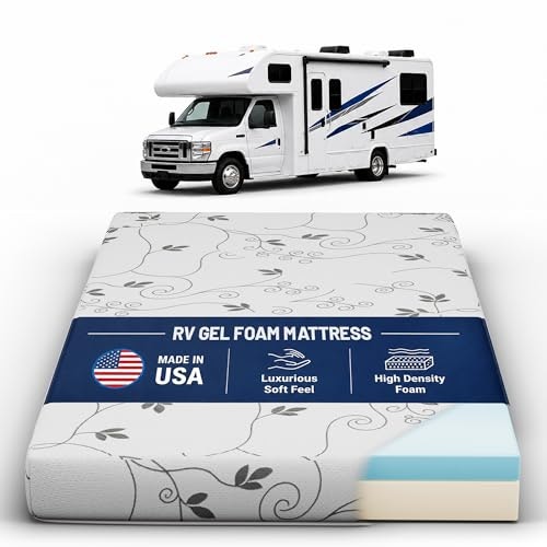 Greaton 6-Inch Gel Memory Foam RV Mattress: $162.91