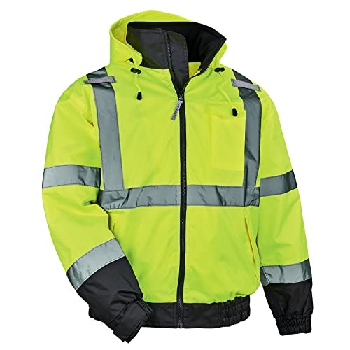 Ergodyne 3-in-1 Hi-Vis Winter Bomber Jacket: $30.92