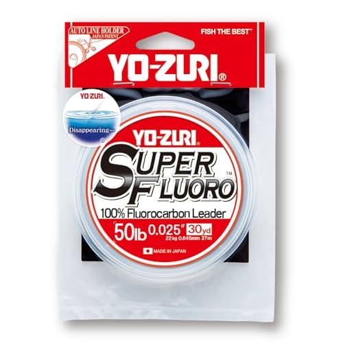 Yo-Zuri Superfluoro 50-Pound 30-Yard Fishing Line: $21.23