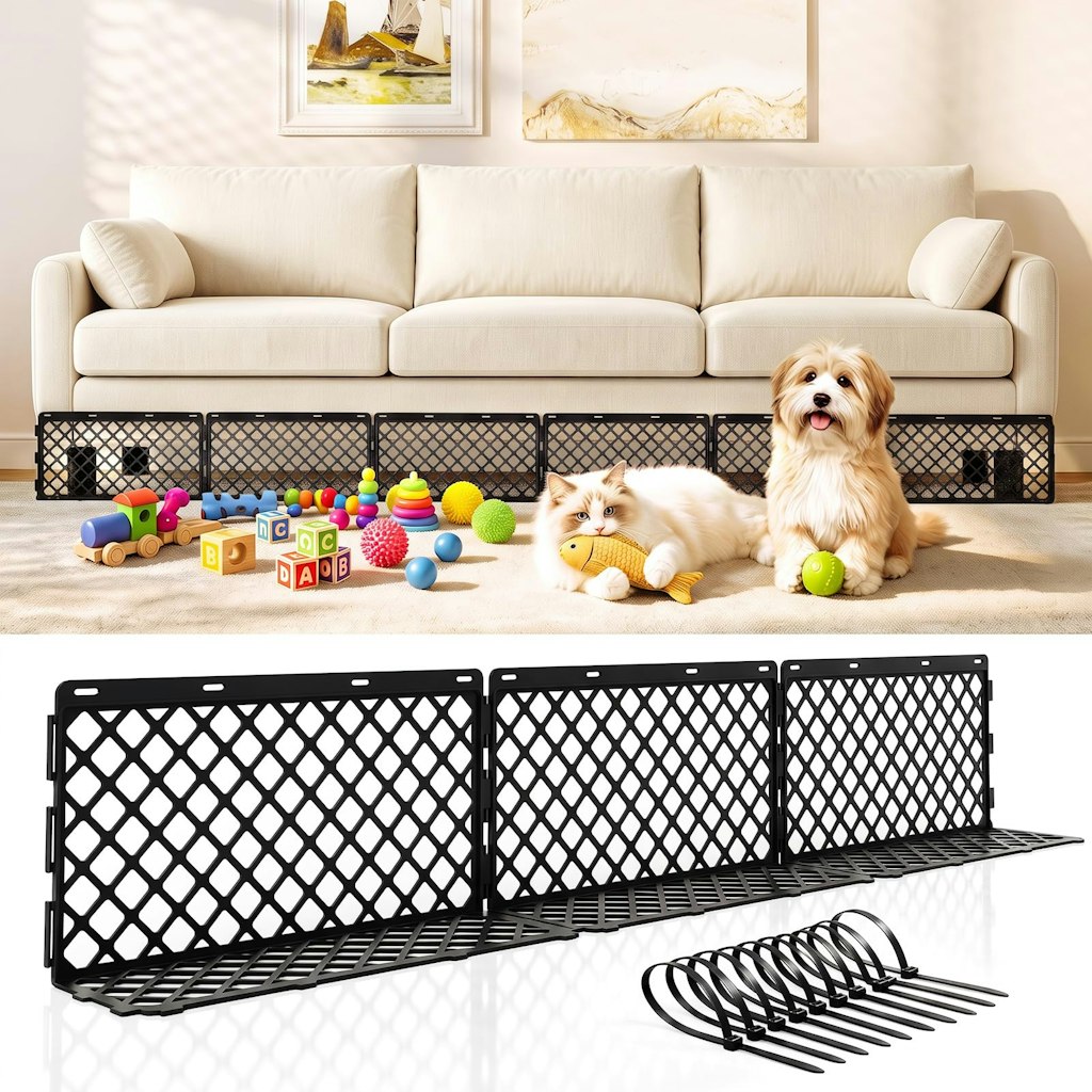Under Couch Blocker for Pets 12-Piece Set: $20 Under Couch Blocker for Pets 12-Piece Set: $20