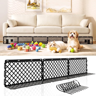 Under Couch Blocker for Pets 12-Piece Set for $20 + free shipping w/ Prime