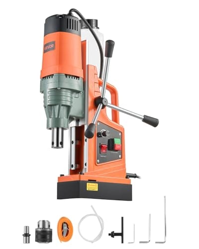 Vevor 1,550W 2-Inch Magnetic Drill Press: $163.96
