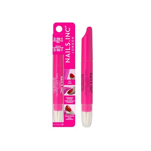 Nails Inc 3-in-1 Polish Corrector Pen, Cuticle Pusher, and Nail File: $6.57 Nails Inc 3-in-1 Polish Corrector Pen, Cuticle Pusher, and Nail File: $6.57