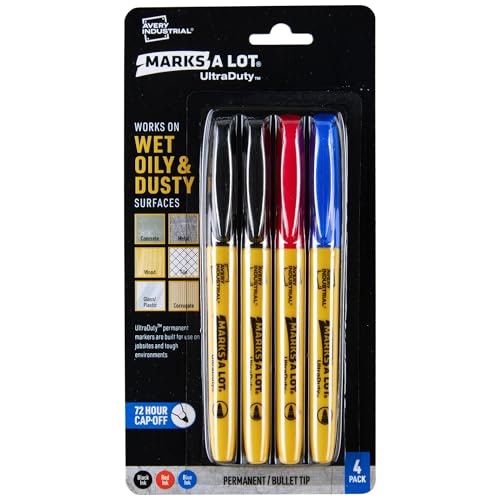 Avery Marks-A-Lot Permanent Markers 4-Pack: $6.76