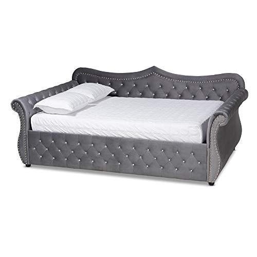 Baxton Studio Queen Daybed: $549.27 Baxton Studio Queen Daybed: $549.27