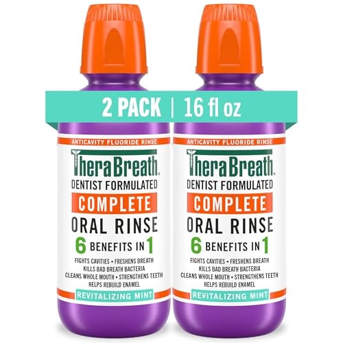 TheraBreath Complete Mouthwash 2-Pack: $17.64