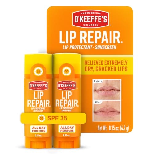 O'Keeffe's Lip Repair SPF 35 Lip Balm 2-Pack: $9.52
