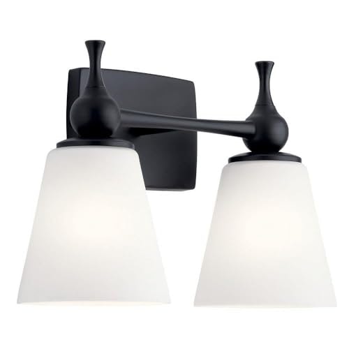 Kichler Cosabella 15-Inch 2-Light Vanity Light: $247.99 Kichler Cosabella 15-Inch 2-Light Vanity Light: $247.99