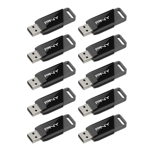 PNY 32GB Attaché X USB 3.2 Flash Drive 10-Pack: $64.99