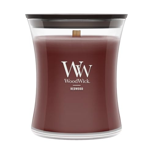 WoodWick Redwood Medium Hourglass Candle: $12