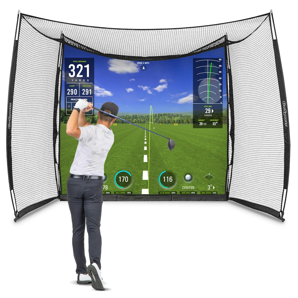 GoSports Range Cage 10x 8-Foot Golf Net Cage: $172 GoSports Range Cage 10x 8-Foot Golf Net Cage: $172