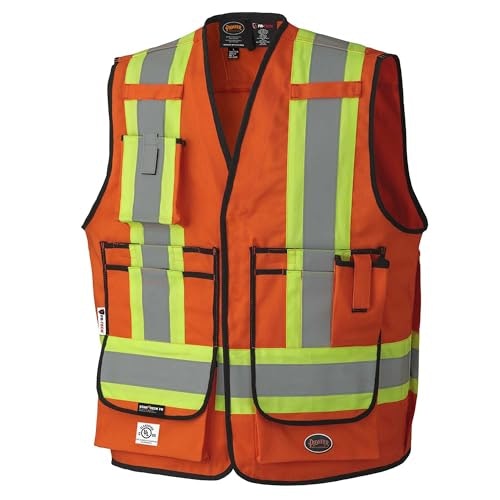 Pioneer High-Visibility FR Safety Surveyor Vest: $92.68 Pioneer High-Visibility FR Safety Surveyor Vest: $92.68