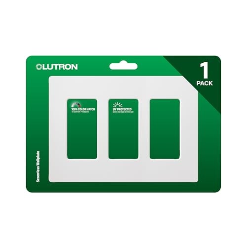 Lutron Claro 3-Gang Light Switch Wallplate: $7.48 Lutron Claro 3-Gang Light Switch Wallplate: $7.48