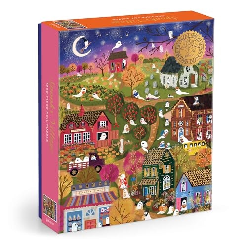 Galison Spooky Village 1,000-Piece Jigsaw Puzzle: $15.39 Galison Spooky Village 1,000-Piece Jigsaw Puzzle: $15.39