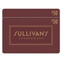 Two Sullivan's Steakhouse Restaurant $50 Gift Cards ($100 Value) for $75 + email delivery