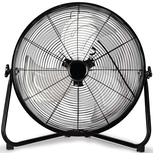 Uthfy 20-Inch High Velocity Industrial Floor and Wall-Mount Fan: $51.99 Uthfy 20-Inch High Velocity Industrial Floor and Wall-Mount Fan: $51.99
