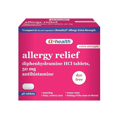 A+Health 50mg Allergy Relief Tablets 48-Count: $5.91 A+Health 50mg Allergy Relief Tablets 48-Count: $5.91