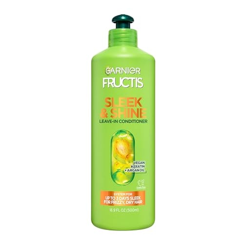 Garnier Fructis Sleek & Shine 16.9oz Leave-In Conditioner Cream: $7.99 Garnier Fructis Sleek & Shine 16.9oz Leave-In Conditioner Cream: $7.99