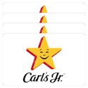 Four Carl's Jr $25 Gift Cards ($100 Value) for $80 + email delivery