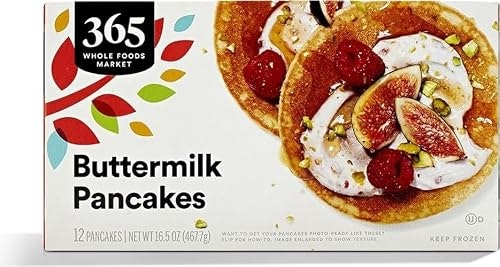 365 by Whole Foods Market Buttermilk Pancakes 16.5-Ounce: $1.98
