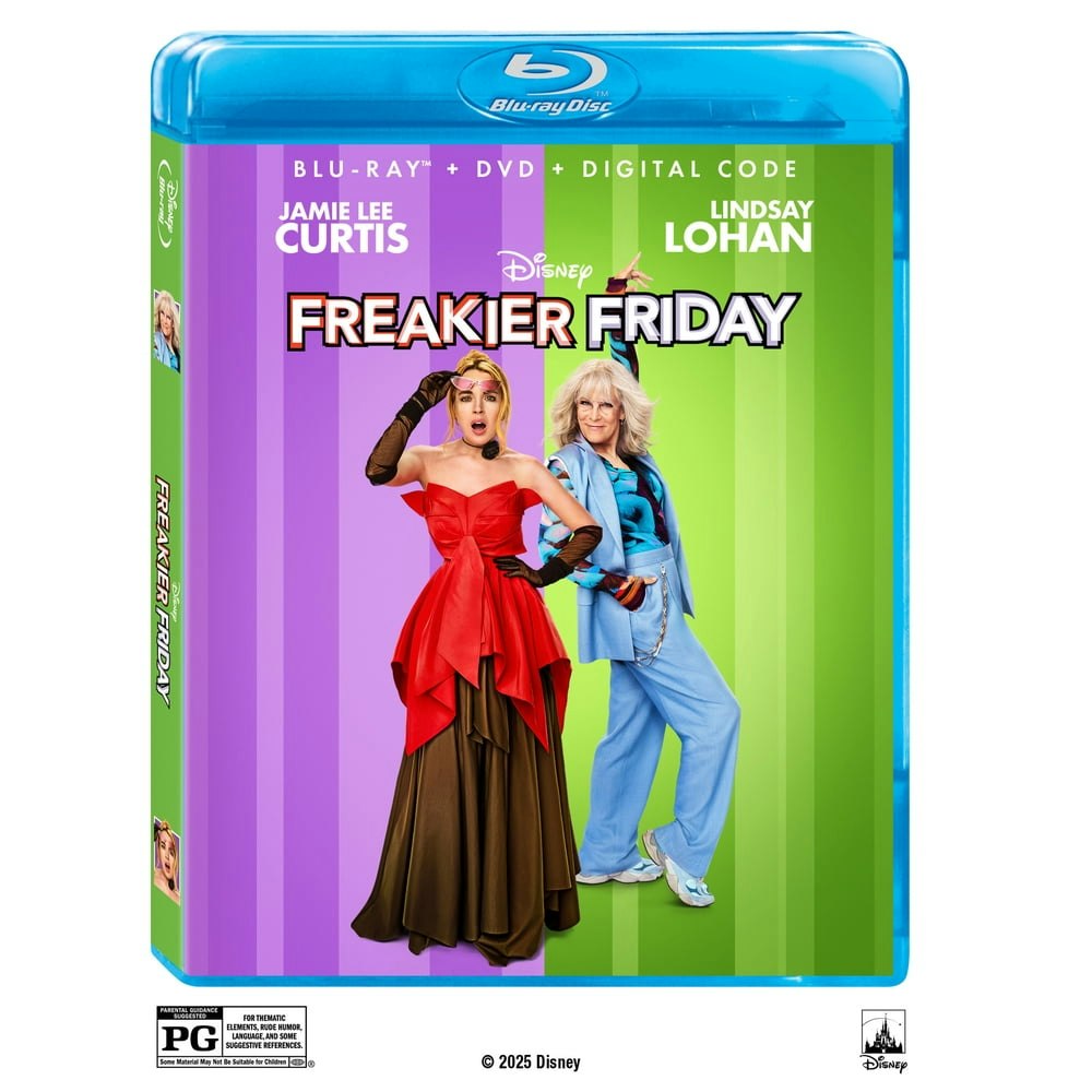 Freakier Friday Blu-ray and DVD: $23.44 Freakier Friday Blu-ray and DVD: $23.44