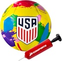 Crayola X US Soccer Federation Officially Licensed Soccer Ball for $15 + free shipping w/ Prime