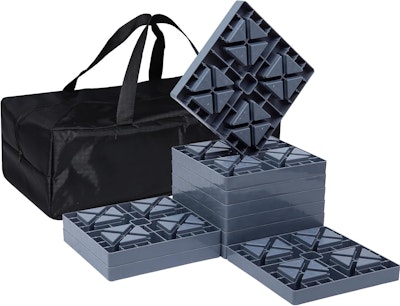 GarfatolRv RV Leveling Blocks 10-Pack for $21 + free shipping w/ Prime
