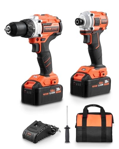Vevor 20V Cordless 2-Tool Impact Drill and Driver Combo Kit: $152.91 Vevor 20V Cordless 2-Tool Impact Drill and Driver Combo Kit: $152.91