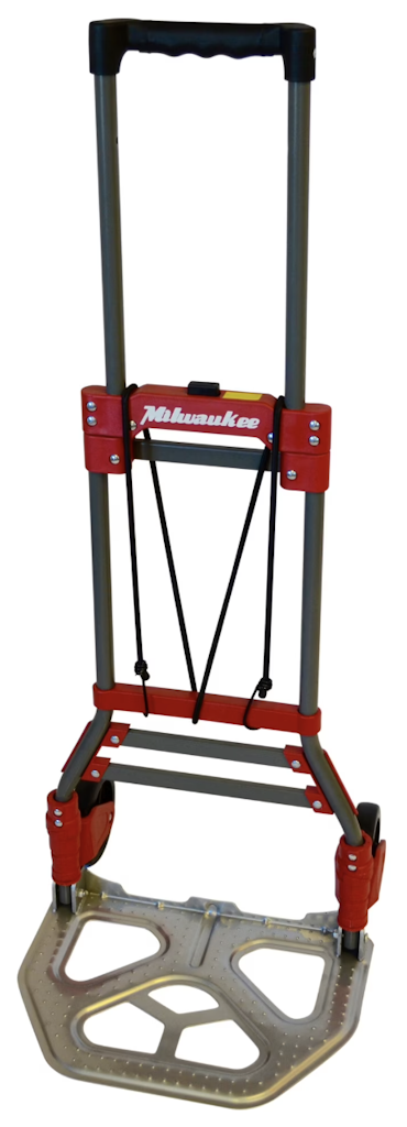 Milwaukee 150-lb. Fold-Up Hand Truck: $38