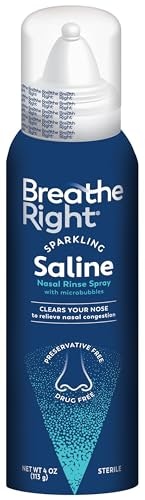 Breathe Right Saline Nasal Rinse Spray 4oz: $7.49 Breathe Right Saline Nasal Rinse Spray 4oz: $7.49