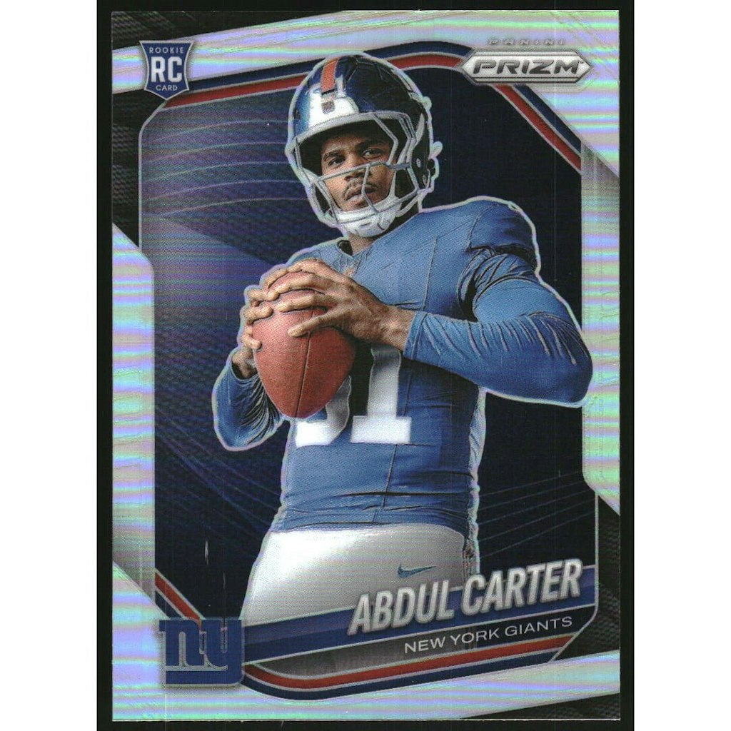 2025 Panini Prizm Prizms Silver Abdul Carter #431: $18