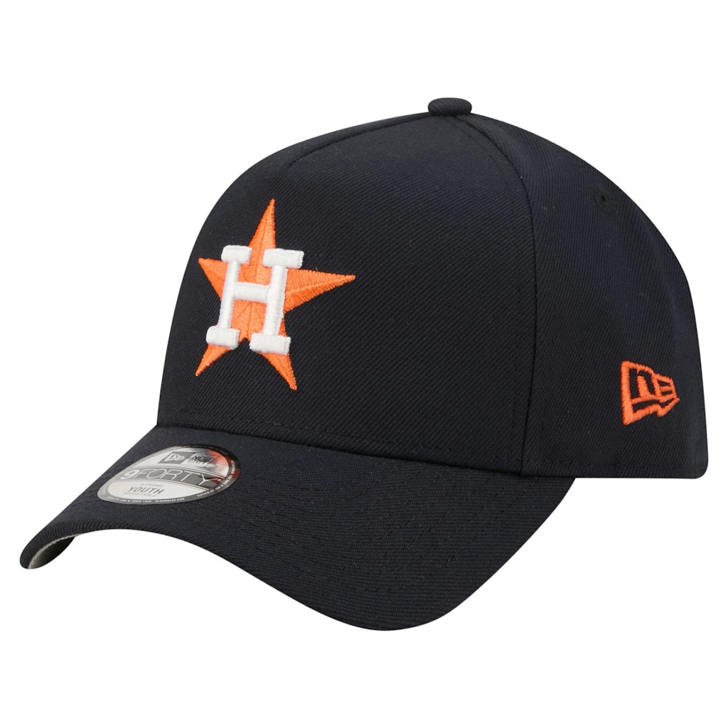 New Era Houston Astros Cooperstown 9FORTY A-Frame Adjustable Youth Hat: $29.99 New Era Houston Astros Cooperstown 9FORTY A-Frame Adjustable Youth Hat: $29.99