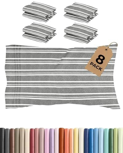 Queen Striped Pillowcase 8-Pack: $24.64