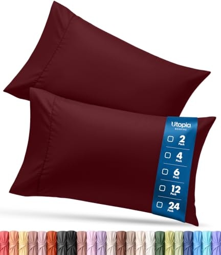 Standard Pillow Cases 4-Pack: $12.74
