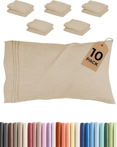 Standard Pillow Cases 10-Pack: $27.19