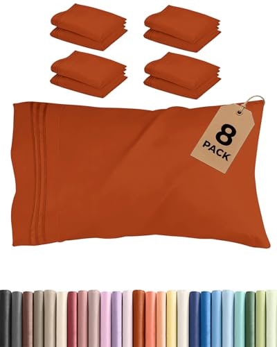 Queen Pillow Cases 8-Pack: $24.64