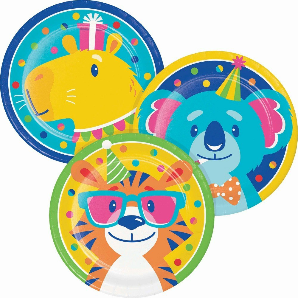 Animal Jamboree Dessert Paper Plates 32-Pack: $20.99 Animal Jamboree Dessert Paper Plates 32-Pack: $20.99