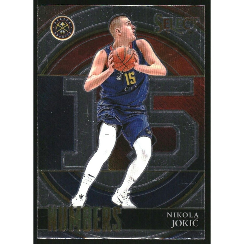 2021-22 Select Numbers #25 Nikola Jokic: $7.20 2021-22 Select Numbers #25 Nikola Jokic: $7.20