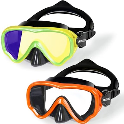 Water Space Kids Swim Goggles 2-Pack for $21 + free shipping w/ Prime