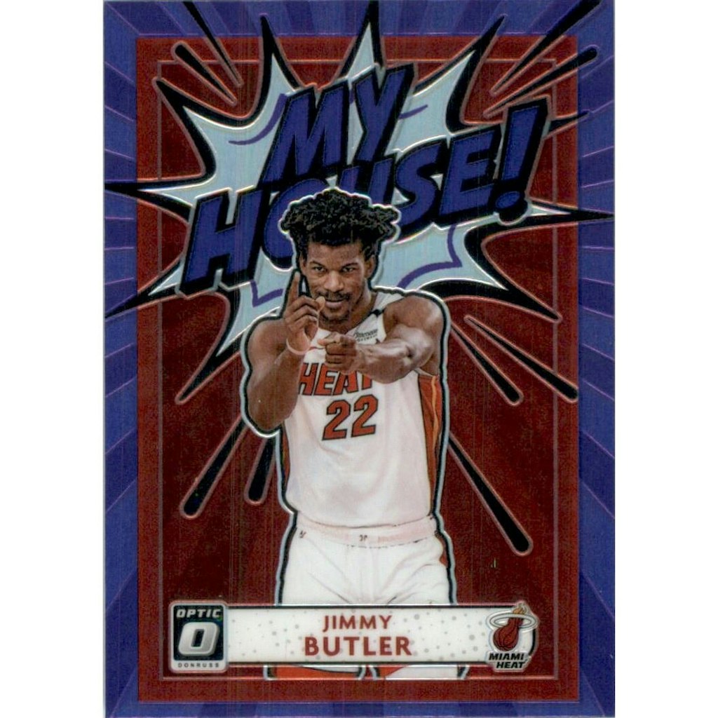 2020-21 Donruss Optic Jimmy Butler My House Purple Card: $7.20