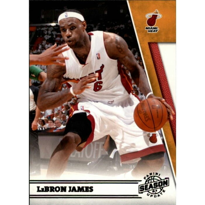 2010-11 Panini Season Update #82 LeBron James Trading Card: $8