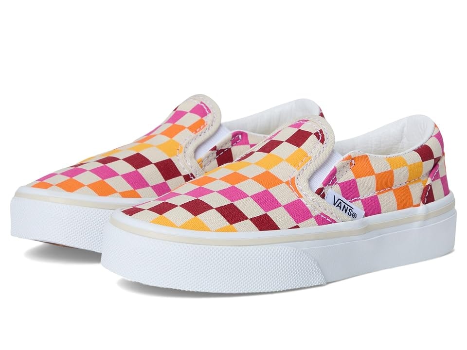 Vans Kids Classic Slip-On Retro Rainbow Checkerboard Shoes: $34.20 Vans Kids Classic Slip-On Retro Rainbow Checkerboard Shoes: $34.20