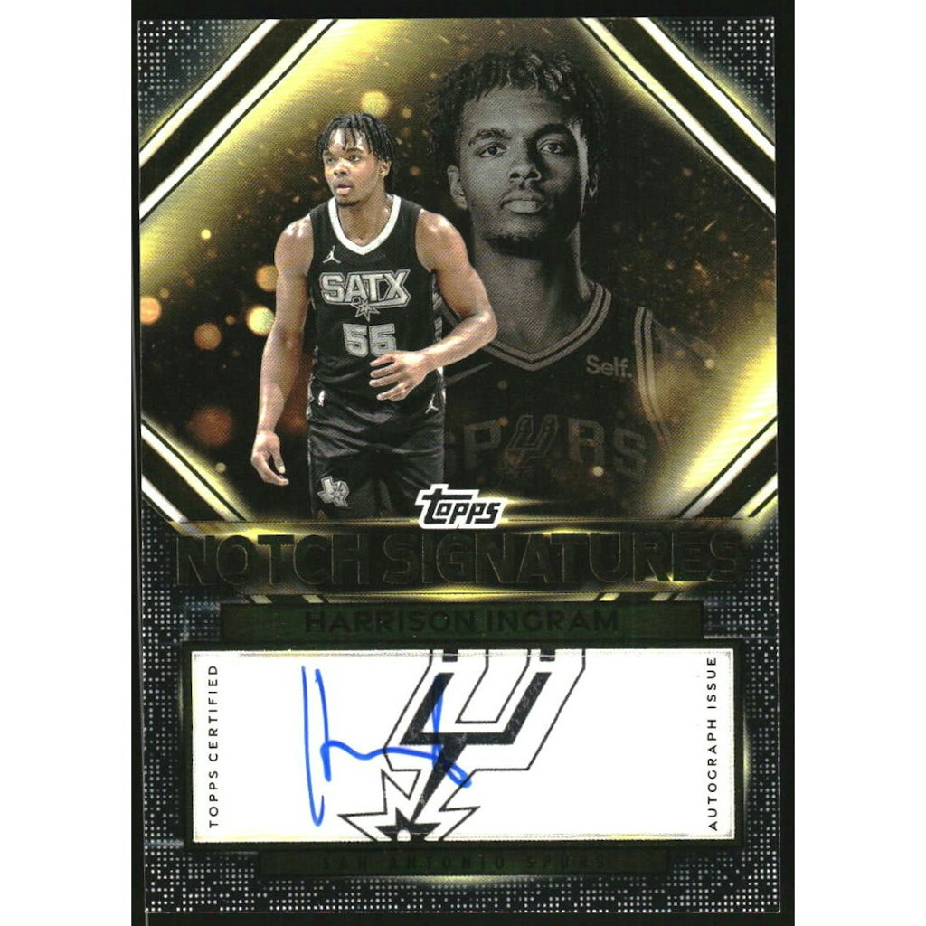 2025-26 Topps Topps Notch Signatures Harrison Ingram Card: $9 2025-26 Topps Topps Notch Signatures Harrison Ingram Card: $9
