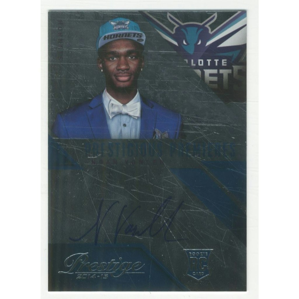 2014-15 Prestige Plus Noah Vonleh Prestigious Premieres Autograph Card: $14 2014-15 Prestige Plus Noah Vonleh Prestigious Premieres Autograph Card: $14
