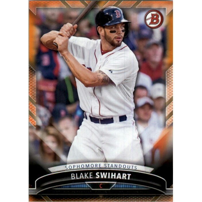 2016 Bowman Sophomore Standouts Blake Swihart Orange Refractor Card: $9 2016 Bowman Sophomore Standouts Blake Swihart Orange Refractor Card: $9