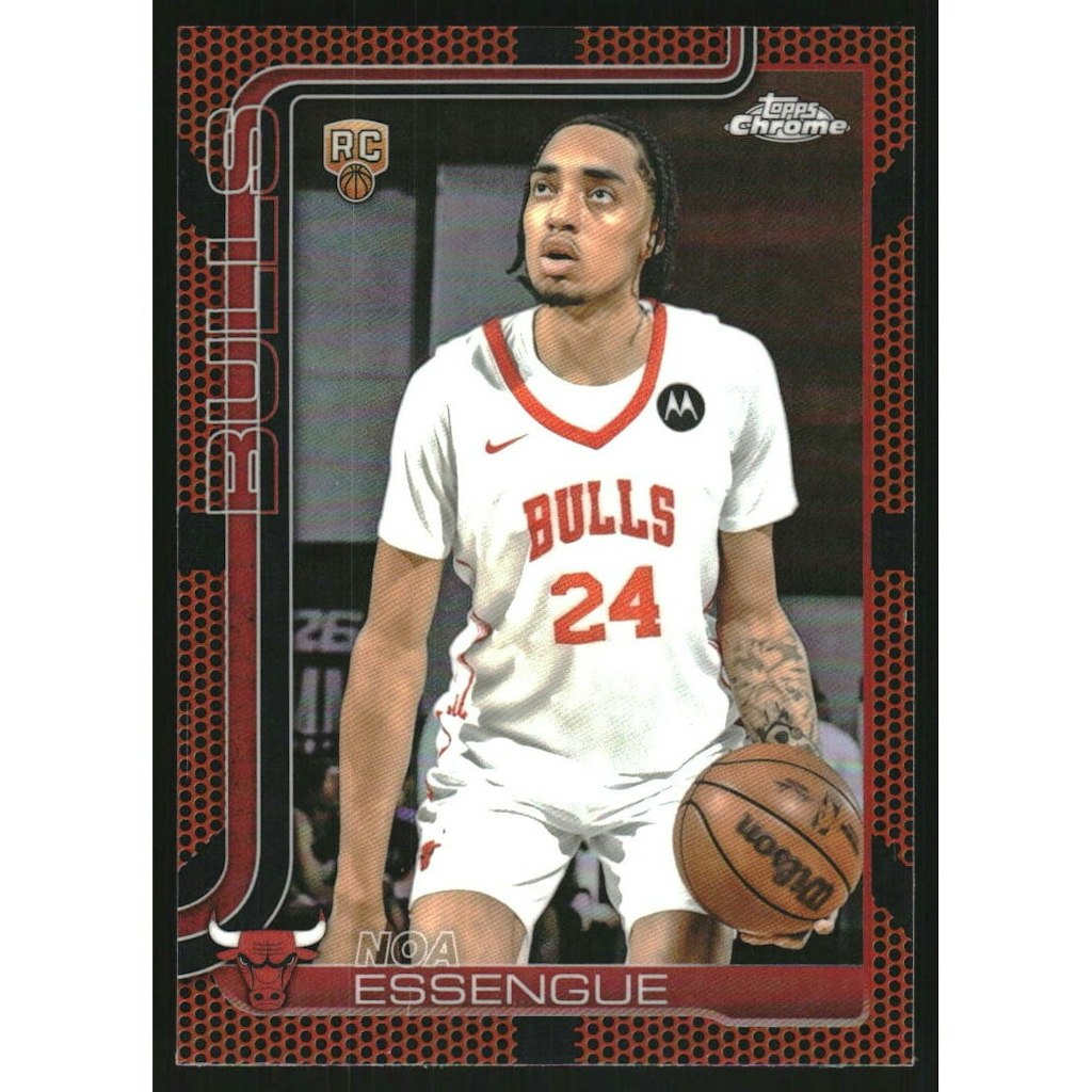 2025-26 Topps Chrome Basketball Refractor Noa Essengue #262: $10.80 2025-26 Topps Chrome Basketball Refractor Noa Essengue #262: $10.80