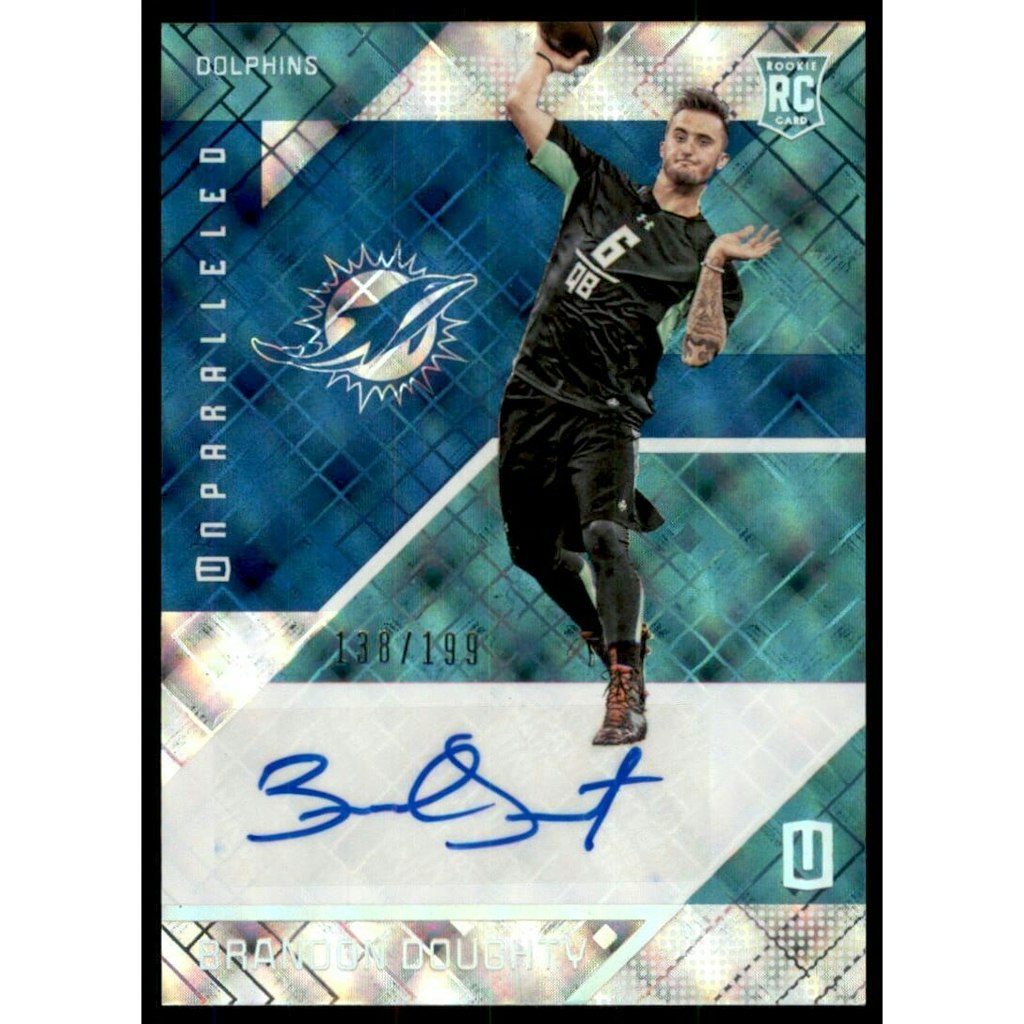 2016 Panini Unparalleled Brandon Doughty Autograph Card: $8 2016 Panini Unparalleled Brandon Doughty Autograph Card: $8
