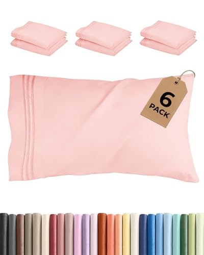 Queen Pillow Cases 6-Pack: $20.39 Queen Pillow Cases 6-Pack: $20.39