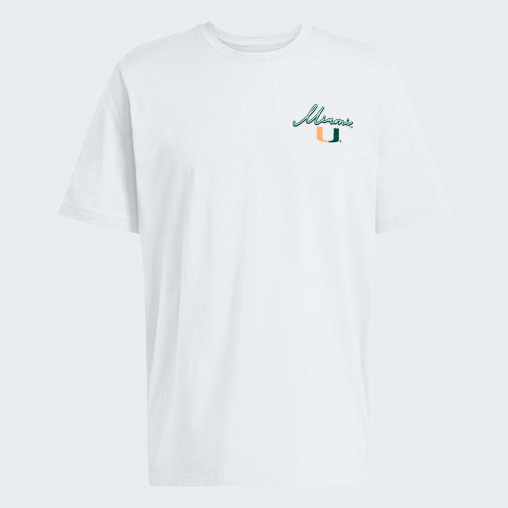 Miami Hurricanes Sebastian Paradise T-Shirt: $30 Miami Hurricanes Sebastian Paradise T-Shirt: $30