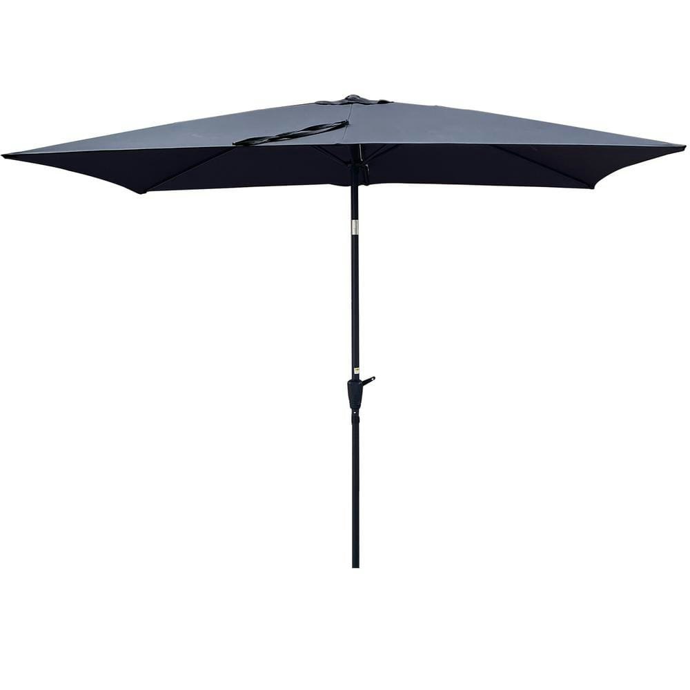 6x9-Foot Steel Market Patio Umbrella: $107.35 6x9-Foot Steel Market Patio Umbrella: $107.35